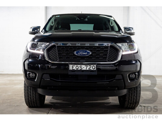 11/2021 Ford Ranger XLT 2.0 (4x4) PX MKIII MY21.75 Double Cab P/Up Absolute Black Turbo Diesel 2.0L - photo 1