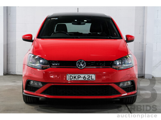 07/2016 Volkswagen Polo GTI 6R MY16 5D Hatchback Flash Red Turbo 1.8L - photo 1
