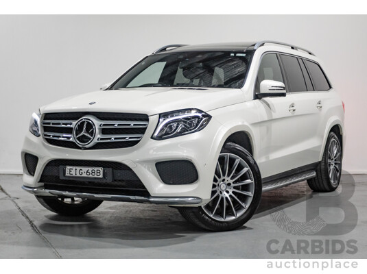 7/2016 Mercedes-Benz GLS500 4MATIC AMG Pack (AWD) X166 4d Wagon Designo Diamond White Metallic Twin Turbo V8 4.7L - 7 Seater - photo 1