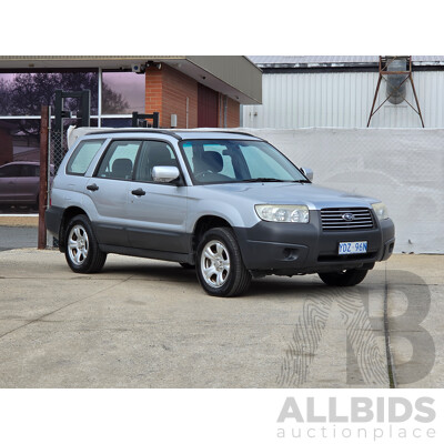 09/2005 Subaru Forester X MY05 4d Wagon Silver 2.5L