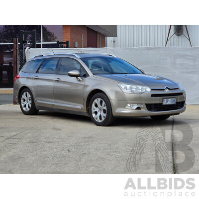 07/2011 Citroen C5 2.0 HDI Comfort Tourer X7 MY10 4D Wagon Bronze Turbo Diesel 2.0L