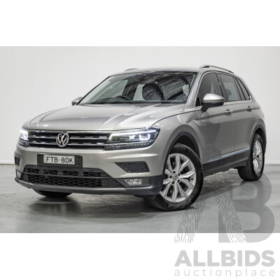 5/2020 Volkswagen Tiguan 110 TSI Comfortline 5NA MY20 4d Wagon Tungsten Silver Metallic Turbo 1.4L