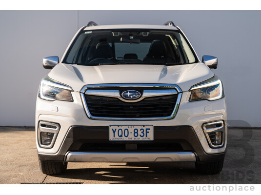06/2021 Subaru Forester Hybrid S (AWD) S5 MY21 4d Wagon Crystal White 2.0L - 12kw Hybrid - photo 1