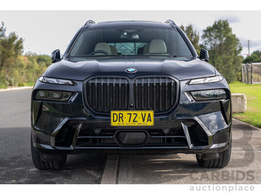 7/2024 BMW X7 xDrive40d M Sport MHEV (AWD) G07 LCI 4d Wagon Carbon Black Metallic Turbo Diesel 3.0L - 6 Seater - photo 1