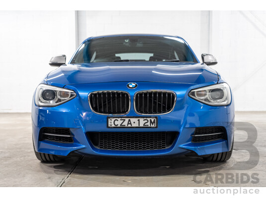 06/2013 BMW 1 Series M135i (RWD) F20 5d Hatchback Estoril Blue Turbo 3.0L - photo 1