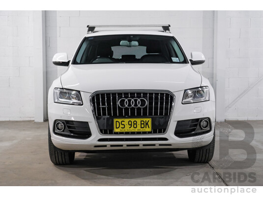 06/2015 Audi Q5 2.0 TFSI Quattro (AWD) 8R MY15 4d Wagon White Turbo 2.0L - photo 1