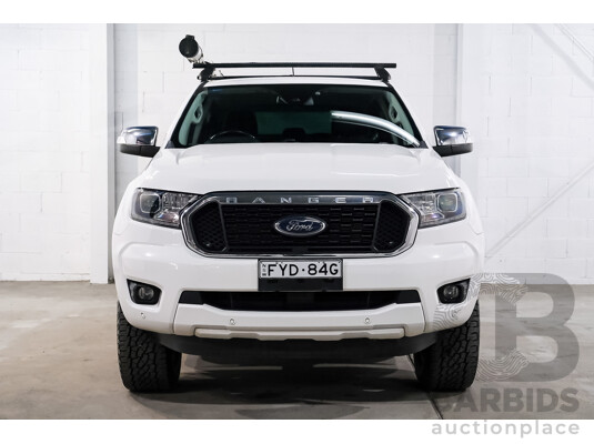 12/2021 Ford Ranger XLT 2.0 Hi-Rider PX MKIII MY21.75 Double Cab P/Up Arctic White Twin Turbo Diesel 2.0L - photo 1