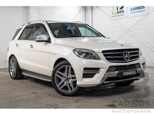 09/2013 Mercedes-Benz ML350CDI Bluetec (4x4)166 4d Wagon White Turbo Diesel 3.0L - photo 1