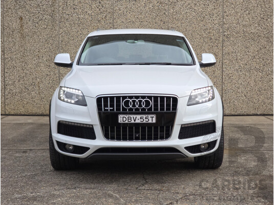4/2014 Audi Q7 3.0 TDI Quattro (AWD) MY14 4d Wagon White Turbo Diesel 3.0L - photo 1