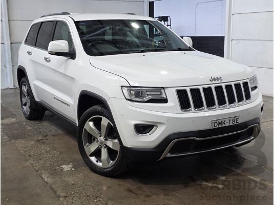 02/2016 Jeep Grand Cherokee Limited (4x4) WK MY15 Bright White Turbo Diesel 3.0L - photo 1