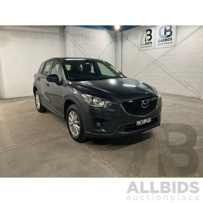 11/2014 Mazda CX-5 Maxx Sport (4x4) MY13 Upgrade 4d Wagon Grey Turbo Diesel 2.2L