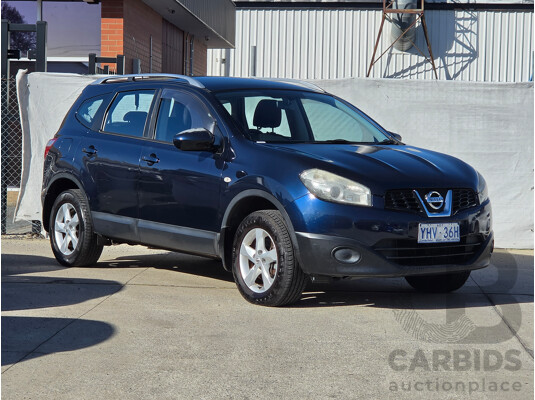 08/2010 Nissan Dualis +2 ST J10 SERIES II 4d Wagon Blue2.0L - photo 1