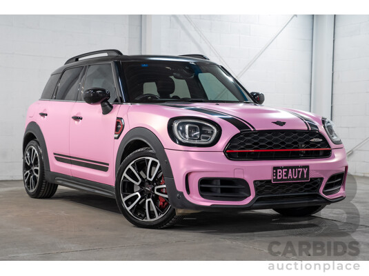 2/2022 Mini Countryman John Cooper Works Classic (AWD) F60 5d Wagon Rebel Green / Wrapped Pink Turbo 2.0L - photo 1