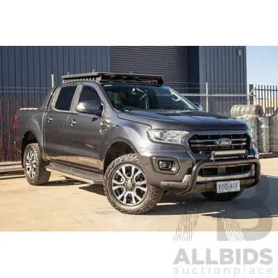09/2019 Ford Ranger Wildtrak 2.0 (4x4) PX MKIII MY19 Double Cab P/Up Grey Bi-Turbo Diesel 2.0L