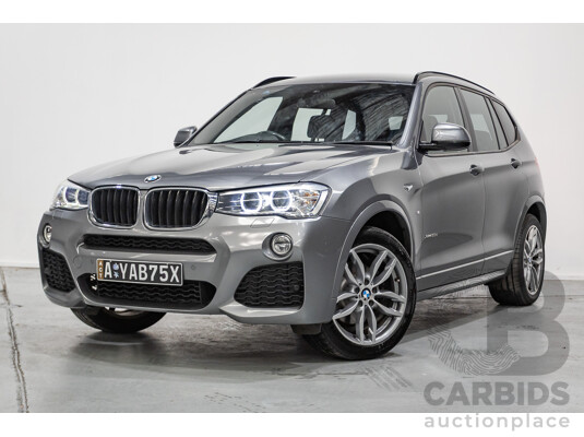2/2015 BMW X3 xDrive20d (AWD) F25 MY15 4d Wagon Space Grey Metallic Turbo Diesel 2.0L - photo 1