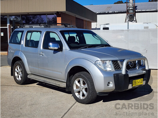 02/2009 Nissan Pathfinder ST-L (4x4) R51 MY07 4d Wagon Silver 2.5L - photo 1