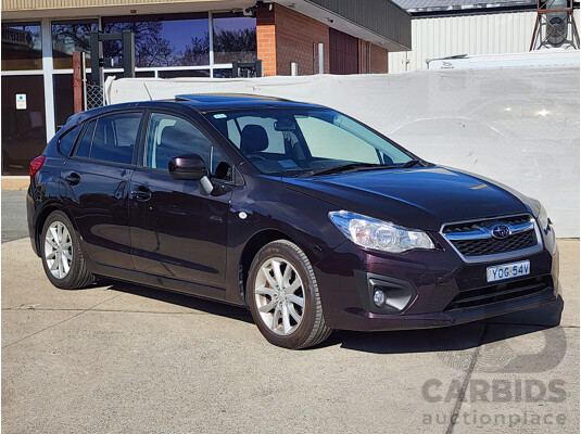 07/2012 Subaru Impreza 2.0i-L (awd) MY12 5d Hatchback Purple 2.0L - photo 1