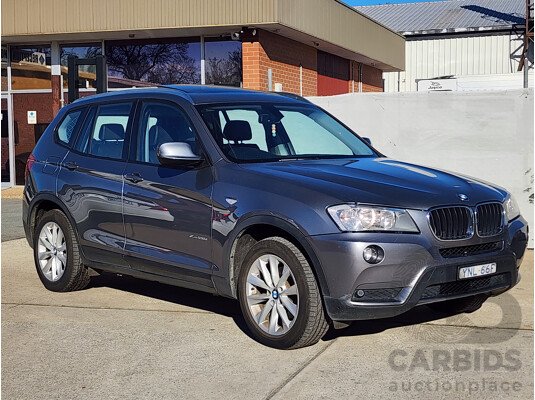 07/2012 Bmw X3 Xdrive 20d F25 4d Wagon Grey 2.0L - photo 1