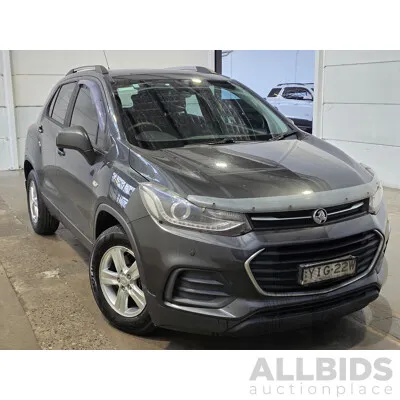 12/2017 Holden Trax LS TJ MY18 4D Wagon Grey 1.4L