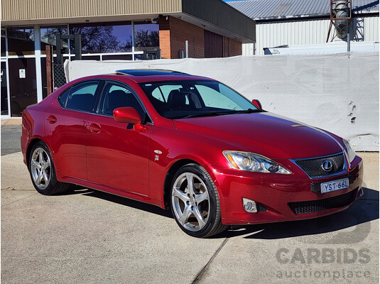 04/2008 Lexus Is250 Prestige GSE20R 4d Sedan Marron 2.5L - photo 1