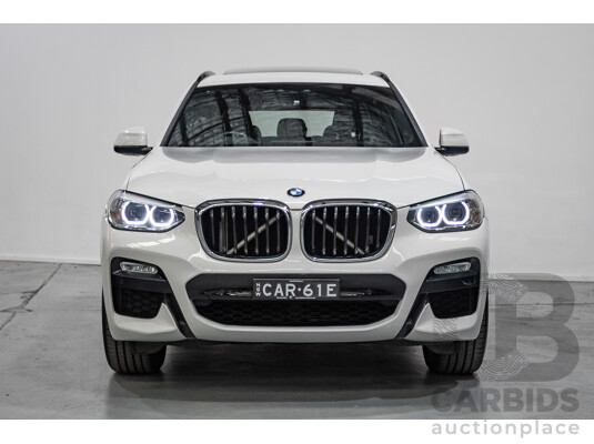 6/2018 BMW X3 xDrive20d M Sport (AWD) G01 4d Wagon Alpine White Turbo Diesel 2.0L - photo 1