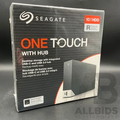 SEAGATE One Touch Hub Desktop Storage (10TB)