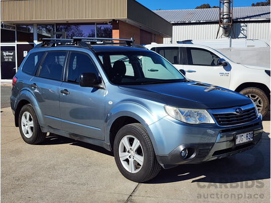 06/2009 Subaru Forester X MY09 4d Wagon Blue 2.5L - photo 1