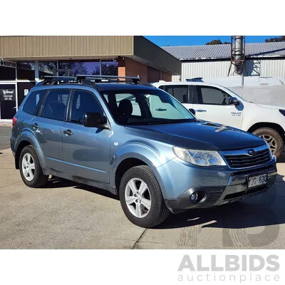 06/2009 Subaru Forester X MY09 4d Wagon Blue 2.5L