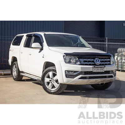 5/2019 Volkswagen Amarok V6 TDI 550 Sportline (4x4) 2H MY19 Dual Cab Utility Candy White Turbo Diesel 3.0L