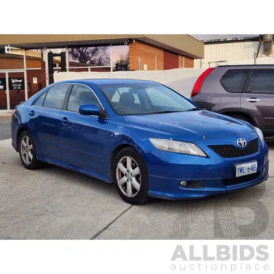 10/2006 Toyota Camry Sportivo ACV40R 4d Sedan Blue 2.4L