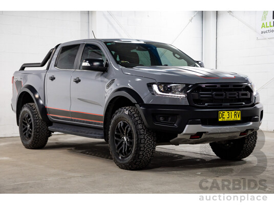 02/2022 Ford Ranger Raptor (4x4) PX MKIII MY21.75 Double Cab P/Up Grey Twin Turbo Diesel 2.0L - photo 1