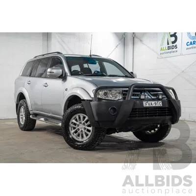 08/2015 Mitsubishi Challenger (4x4) PC MY14 4d Wagon Grey Turbo Diesel 2.5L