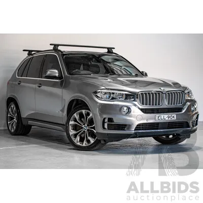 04/2019 BMW X5 xDrive 50i (AWD) F15 MY18 4d Wagon Grey Twin turbo 4.4L