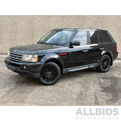 02/2007 Range Rover Sport 2.7 TdV6 (4WD) MY07 4d Wagon Black Twin-turbo Diesel 2.7L