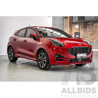 03/2021 Ford Puma ST-Line MY21.25 5d Hatchback Red Turbo 1.0L
