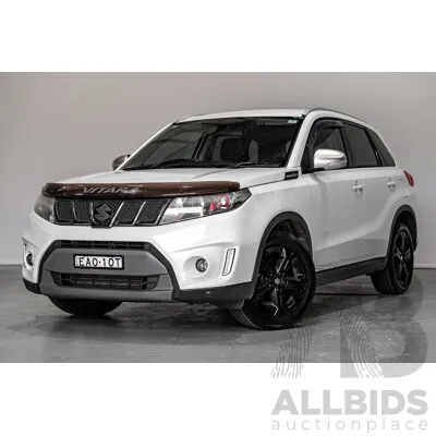 10/2018 Suzuki Vitara S Turbo 4d Wagon White Turbo 1.4L