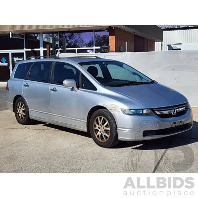 07/2006 Honda Odyssey Luxury 20 4d Wagon Silver 2.4L