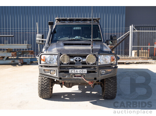 01/2014 Toyota Landcruiser GXL (4x4) VDJ79R MY12 Update Double C/Chas Magnetic Grey Turbo Diesel 4.5L - photo 1