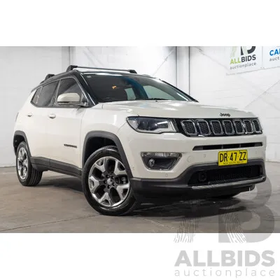 05/2020 Jeep Compass Limited 4x4 M6 MY20 5d Wagon Bright White 2.4L