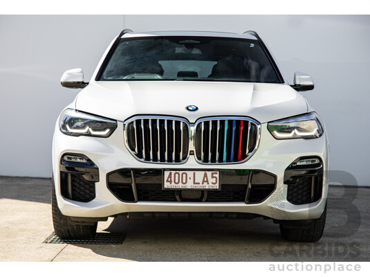 11/2020 BMW X5 xDrive 30d M-Sport Package (AWD) G05 MY21 4d Wagon Mineral White Metallic Turbo Diesel 3.0L - photo 1
