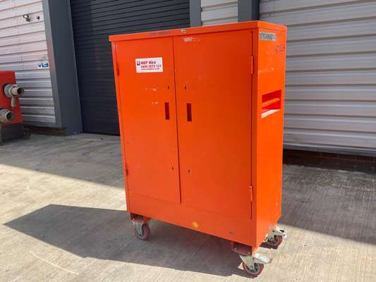 Mobile Lockable Fittings Cabinet - No Keys - Locked - photo 1