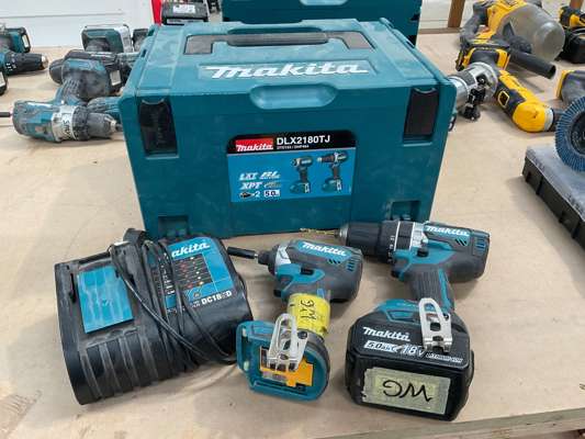 Makita DHP484 Cordless Combi Drill & DTD153 Cordless Impact Driver