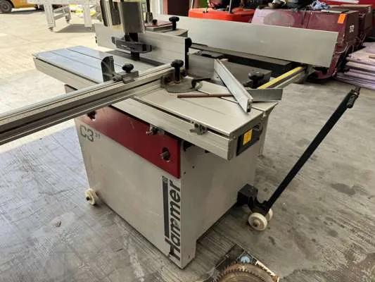 Felder / Hammer C3 single Phase Combination Machine, Planer-Thicknesser, Spindle Moulder & Dimension Saw