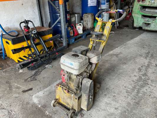 Preptec Petrol Concrete Floor Scarifier / Planer - photo 1