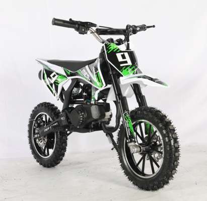 New Crated 49cc 2-Stroke Pit Bike with Disc Brakes & Upside-Down Forks - photo 1