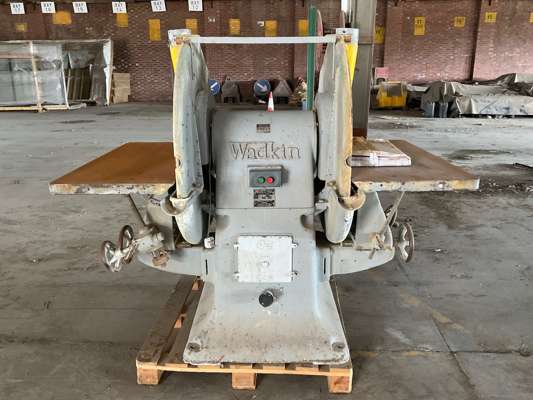 Wadkin JWA164 36” Double Disc Sander 415V