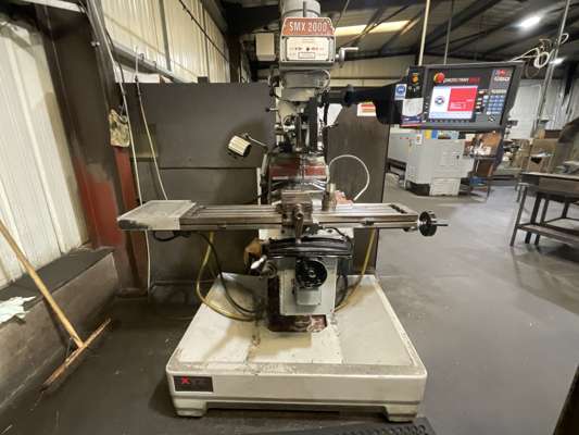 XYZ SMX 2000 Turret Milling Machine with ProtoTrak SMX Control System 415v