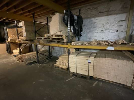 Quantity Various Lengths Timber in 8 Bays Racking - photo 1