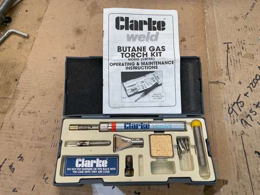 Clarke Weld Butane Gas Torch Kit - photo 1