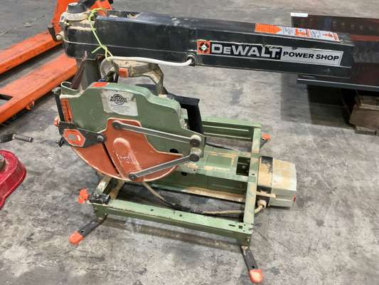 DeWalt Bench Top Cross Cut Saw - photo 1